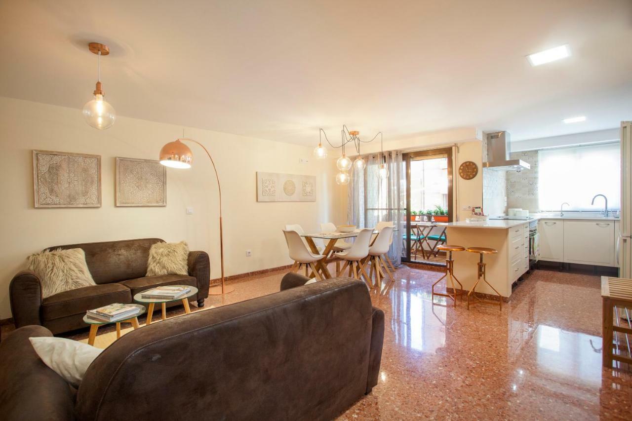 Jardines Del Turia - Espacioso Apartamento Lejlighed Valencia Eksteriør billede